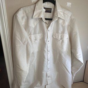 Panhandle Slim Western Shirt 16 x 34 Size Large